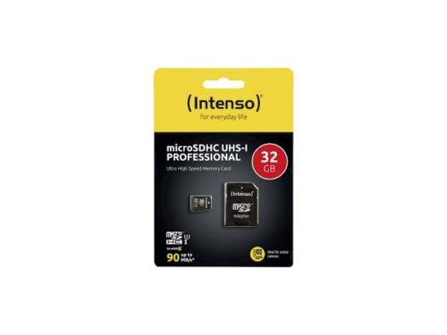 Memory Card microSD INTENSO PROFESSIONAL 32GB CLASS 10