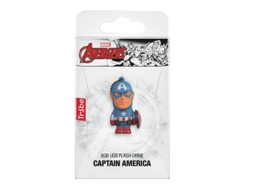 ΣΤΙΚΑΚΙ ΜΝΗΜΗΣ TRIBE CAPTAIN AMERICA 8GB