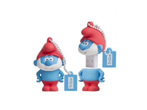 ΣΤΙΚΑΚΙ ΜΝΗΜΗΣ TRIBE PAPA SMURF 16GB