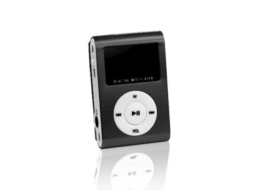 SETTY MP3 PLAYER with LCD + EARPHONES black - Image 1