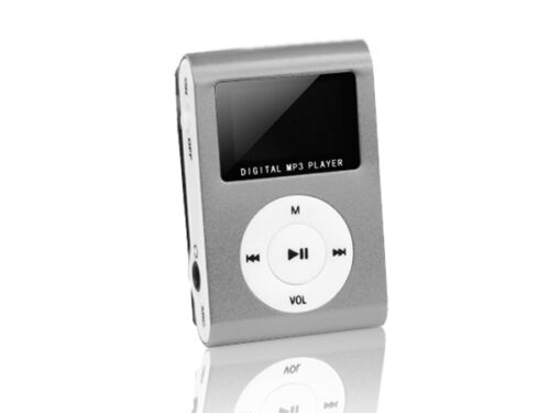 SETTY MP3 PLAYER with LCD + EARPHONES silver - Image 1