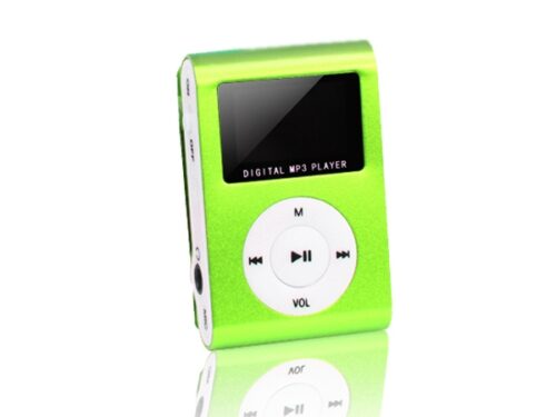 SETTY MP3 PLAYER with LCD + EARPHONES green - Image 1