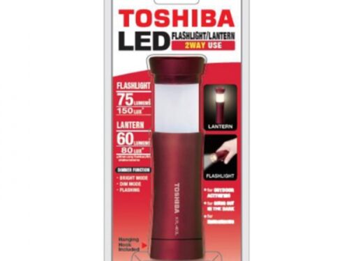 TOSHIBA 2-way LED TORCH KFL-403L(R) C BP red