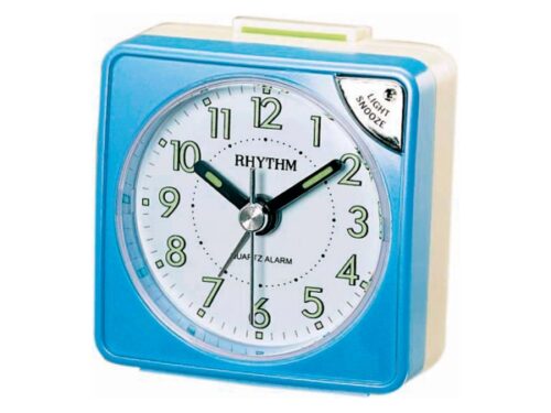 RHYTHM RETRO ALARM CLOCK blue