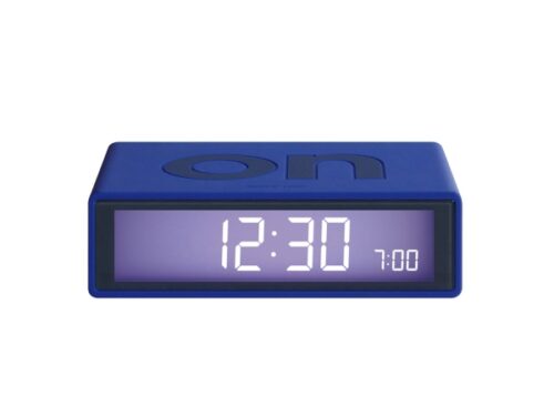 LEXON FLIP ALARM CLOCK blue - Image 1