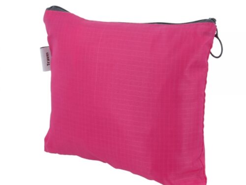FOLDABLE TRAVEL BAG pink - Image 1