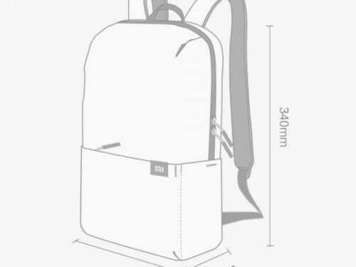 ORIGINAL XIAOMI Mi BACK PACK CASUAL DAYPACK orange - Image 1