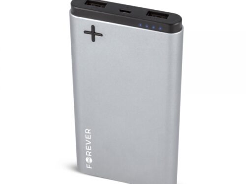 FOREVER POWER BANK 8000mAh PTB-04S black - Image 1