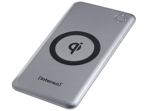 INTENSO POWER BANK WIRELESS WP10000 QI 10000mAh silver - Image 1