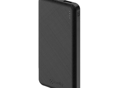 CELLY ENERGY POWER BANK 10000 mAh black