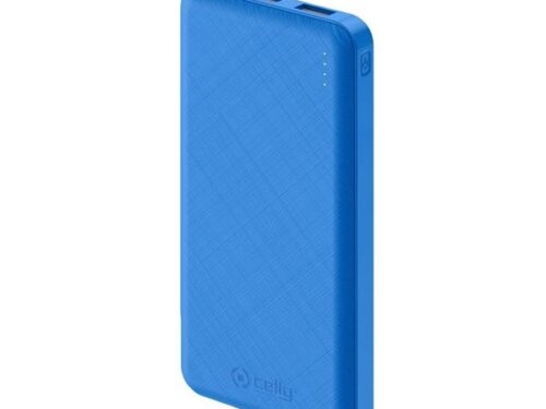 CELLY ENERGY POWER BANK 10000 mAh blue - Image 1