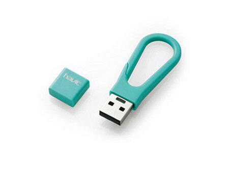 Αναγνώστης Καρτών Μνήμης Micro SD Havit Μπλε