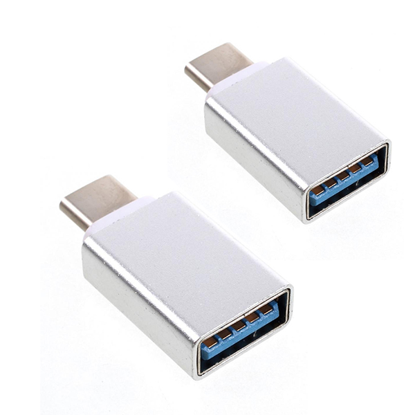 Ανταπτορας Vcom Usb 3.0 Female Σε Type C Male Ασημι 2τμχ Ανταπτορας Vcom Usb 3.0 Female Σε Type C Male Ασημι 2τμχ