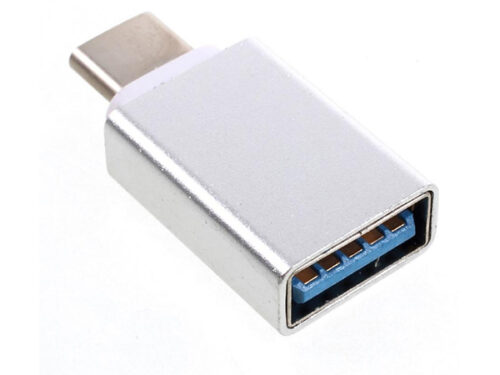 Ανταπτορας Vcom Usb 3.0 Female Σε Type C Male Ασημι