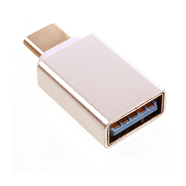 Ανταπτορας Vcom Usb 3.0 Female Σε Type C Male Ροζ Χρυσο