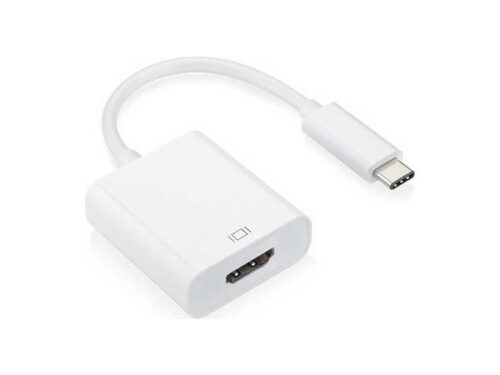 Ανταπτορας Vcom Usb Type C Σε HDMI Λευκος
