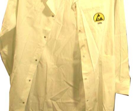 Αντιστατικη Ποδια Εργασιας ESD Λευκη Μεγεθος Μεγαλο XL