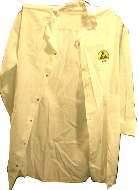 Αντιστατικη Ποδια Εργασιας ESD Λευκη Μεγεθος Μεγαλο XL