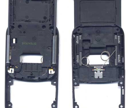 Αρθρωση Για Nokia 6111 Με Μηχανισμο & Μεσαιο Πλαισιο Μαζι Μαυρο