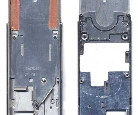 Αρθρωση Για Nokia 8800 - 8800D (C Cover) Με Μηχανισμο Μαζι Ασημι OR