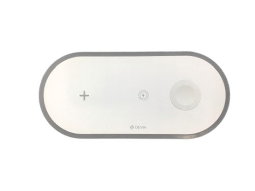 Ασυρματος Φορτιστης Devia 3 σε 1 Για Smart Phone