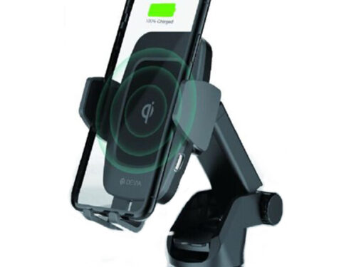 Βαση Αυτοκινητου Μαγνητικη Devia Με Ασυρματη Φορτιση και Βεντουζα