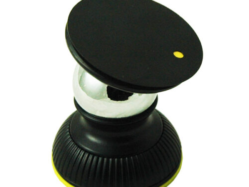 Βαση Αυτοκινητου Μαγνητικη GNG Με Βεντουζα Μαυρη