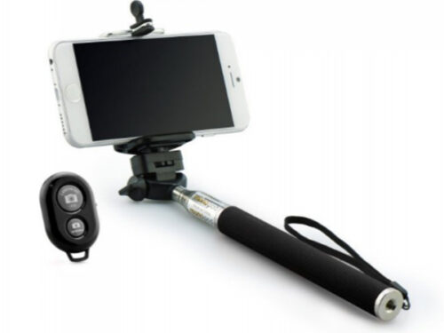 Βαση Κινητου Κονταρι Blow Μαυρο Με Bluetooth Για Selfie Φωτογραφ