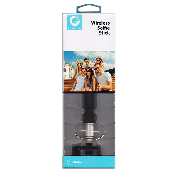 Βαση Κινητου Κονταρι GnG Μαυρο Με Bluetooth Για Selfie Φωτογραφιες