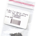 Βιδες Για Apple iPhone 3G - 3GS Set 25 Τεμαχια Ασημενιες