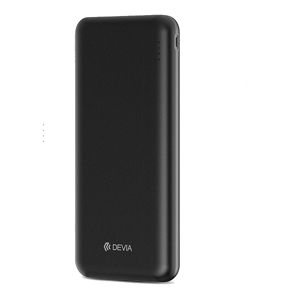 Εξωτερικη Μπαταρια Devia Guardian Dual Port 10000mAh Μαυρη