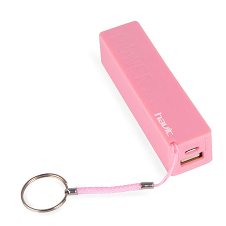 Εξωτερικη Μπαταρια Havit 2200mAh Ροζ