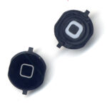 Εξωτερικο Κουμπι Για Apple iPhone 4S Home Button Μαυρο Με Μεταλλικη Επαφη OR