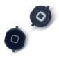 Εξωτερικο Κουμπι Για Apple iPhone 4S Home Button Μαυρο Με Μεταλλικη Επαφη OR