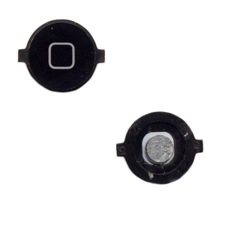 Εξωτερικο Κουμπι Για Apple iPhone iPod Προσοψης OR Home Button Μαυρο
