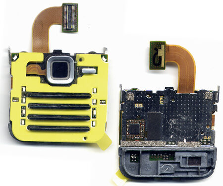 Επαφη Πληκτρολογιου Πλακετα Για Nokia N78 Με Κουμπια Πληκτρολογιου Μαυρα