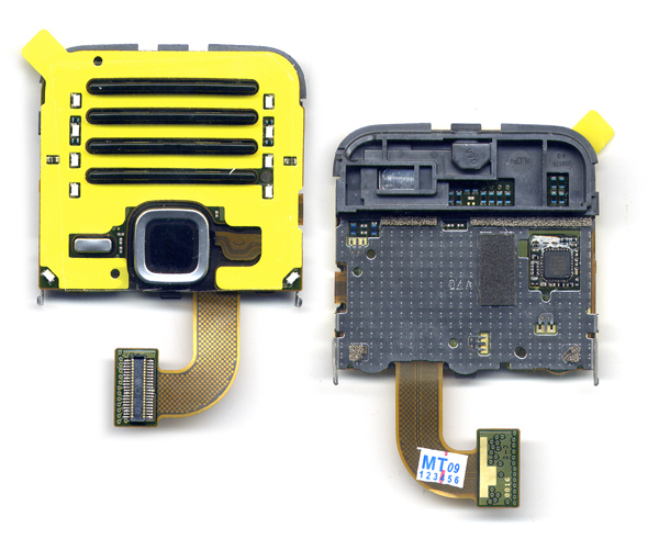 Επαφη Πληκτρολογιου Πλακετα Για Nokia N78 Με Κουμπια Πληκτρολογιου Μαυρα