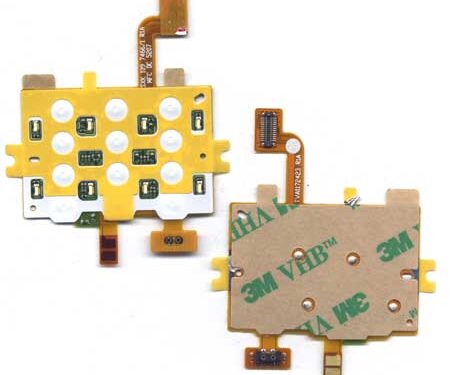 Επαφη Πληκτρολογιου Πλακετα Για SonyEricsson S500-W580 Με Μεμβρανη Αριθμητικο OEM