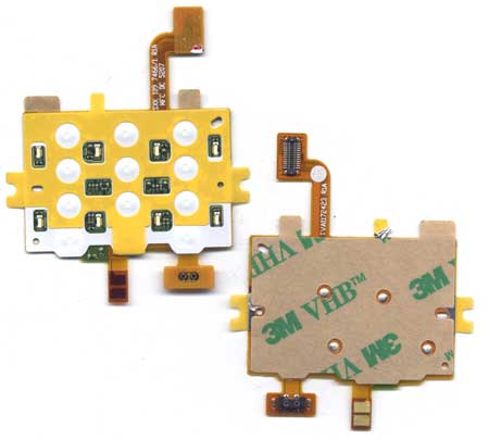 Επαφη Πληκτρολογιου Πλακετα Για SonyEricsson S500-W580 Με Μεμβρανη Αριθμητικο OEM