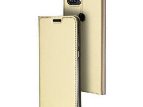 Θηκη Book DD Skin Pro Huawei Honor 10 Lite Χρυσο