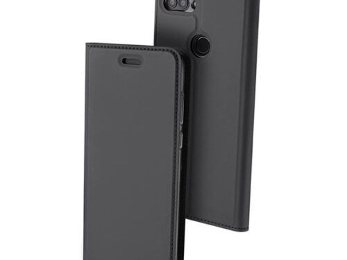 Θηκη Book DD Skin Pro Huawei P Smart Ανθρακι