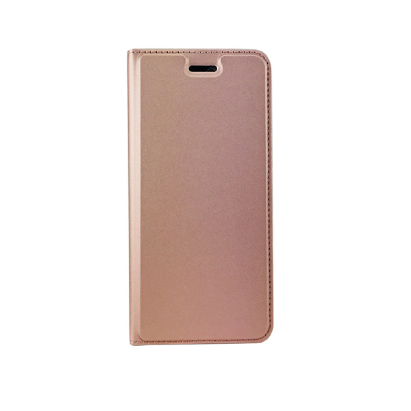 Θηκη Book DD Skin Pro Huawei P Smart Ροζ Χρυση