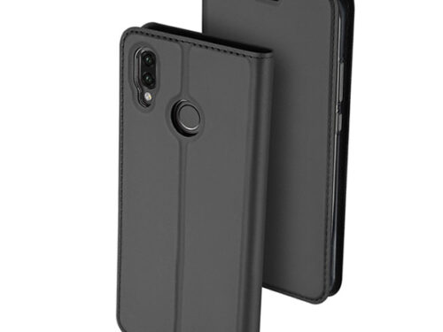 Θηκη Book DD Skin Pro Huawei P20 Lite Ανθρακι