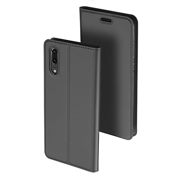 Θηκη Book DD Skin Pro Huawei P20 Ανθρακι
