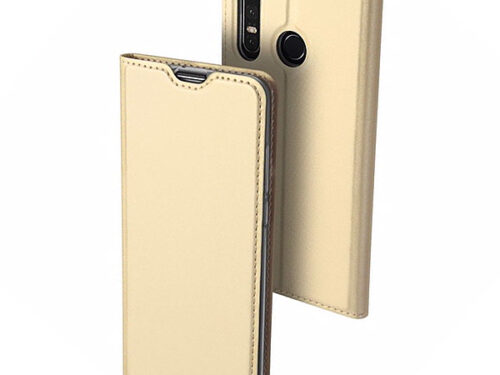 Θηκη Book DD Skin Pro Huawei P30 Lite Χρυση