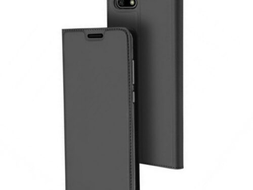 Θηκη Book DD Skin Pro Huawei Y5 2018 / Y5 2018 Prime Ανθρακι