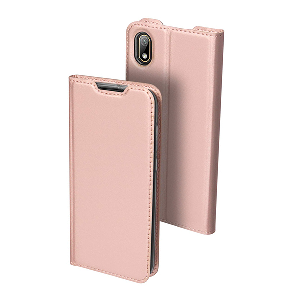 Θηκη Book DD Skin Pro Huawei Y5 2019 Ροζ Χρυση