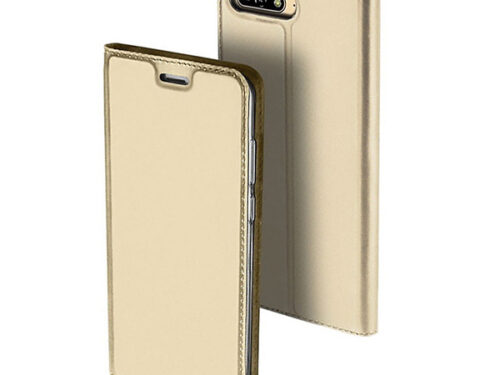 Θηκη Book DD Skin Pro Huawei Y6 2018 Χρυση