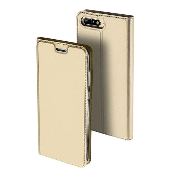 Θηκη Book DD Skin Pro Huawei Y6 2018 Χρυση