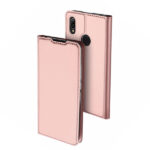 Θηκη Book DD Skin Pro Huawei Y6 2019 Ροζ Χρυση